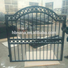 Fabriqué en Chine Petite porte de jardin Porte de clôture en aluminium